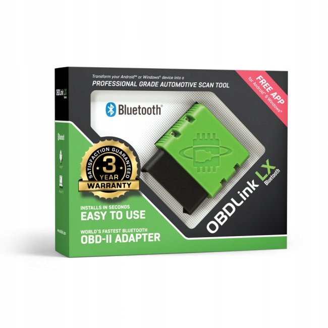 OBDLink LX interfejs OBD-2 do VAG OPEL RENAULT Marka OBDLink
