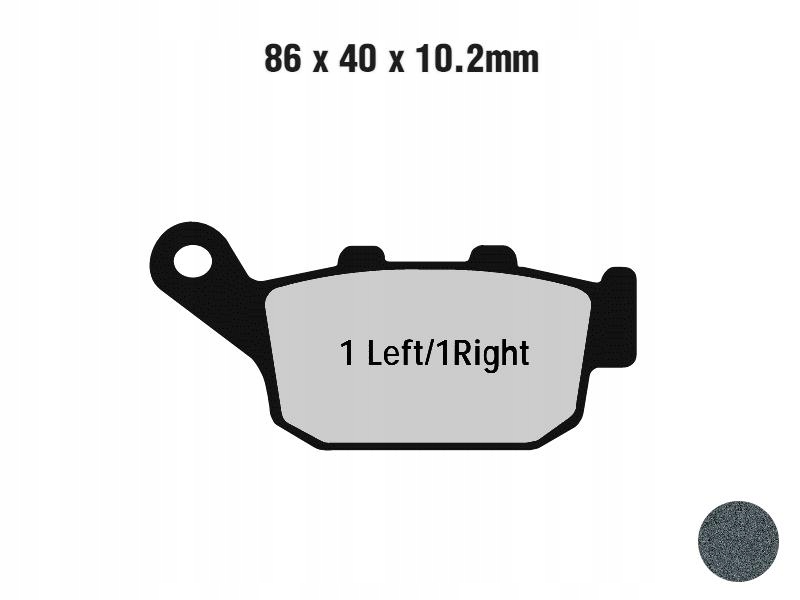 KLOCKI HAMULCOWE EBC FA140HH TRANSALP AFRICA TWIN Producent EBC