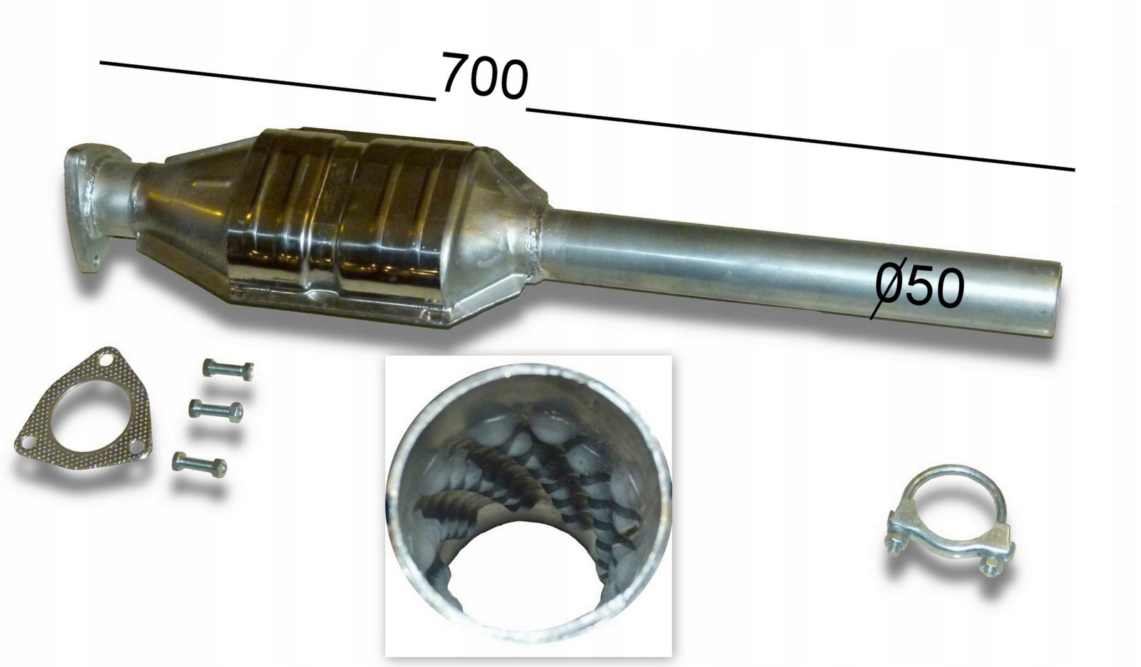 Strumienica katalizator FIAT BRAVA 1 4 12V