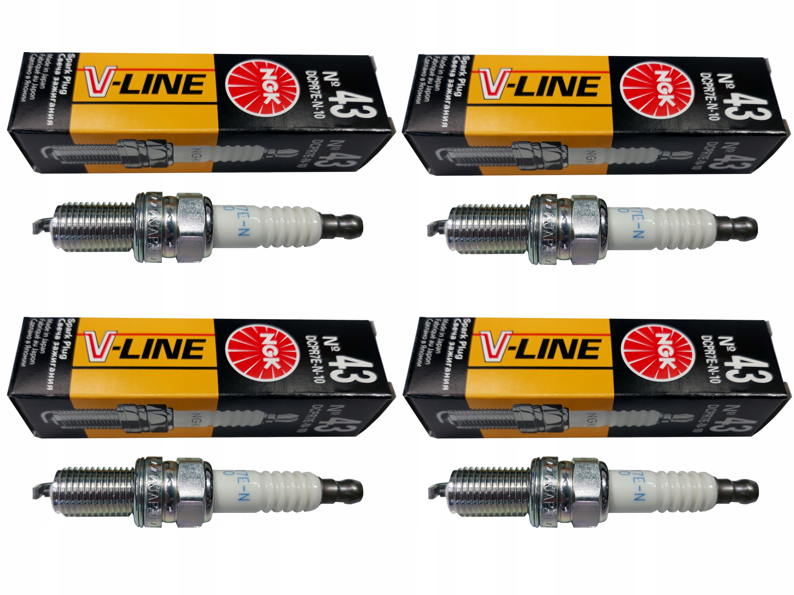 

Świece Ngk V-Line 43 DCPR7E-N-10 Fiat Lancia 4szt