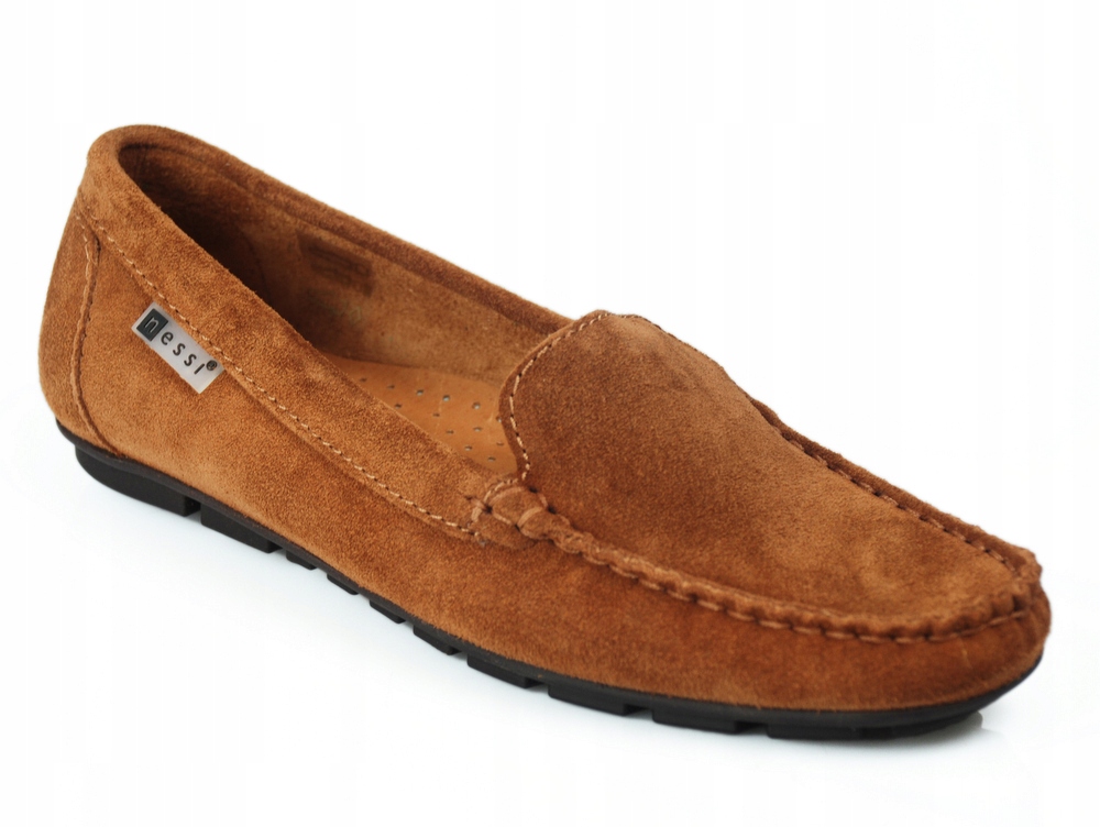 Nessi 17130 mokasyny camel zamsz 38 EAN (GTIN) 5903392042007