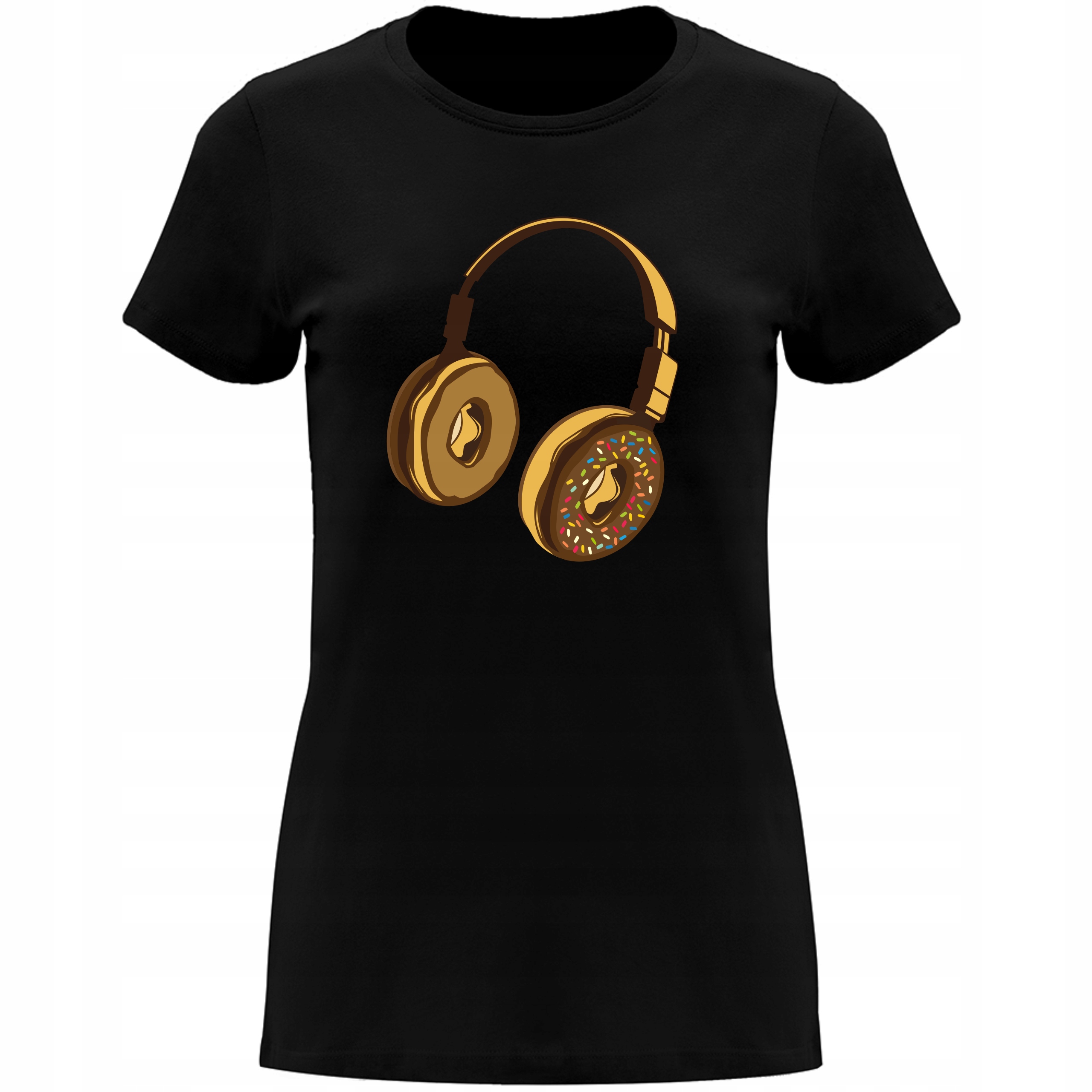 

Koszulka damska Donut Pączek Headphones M