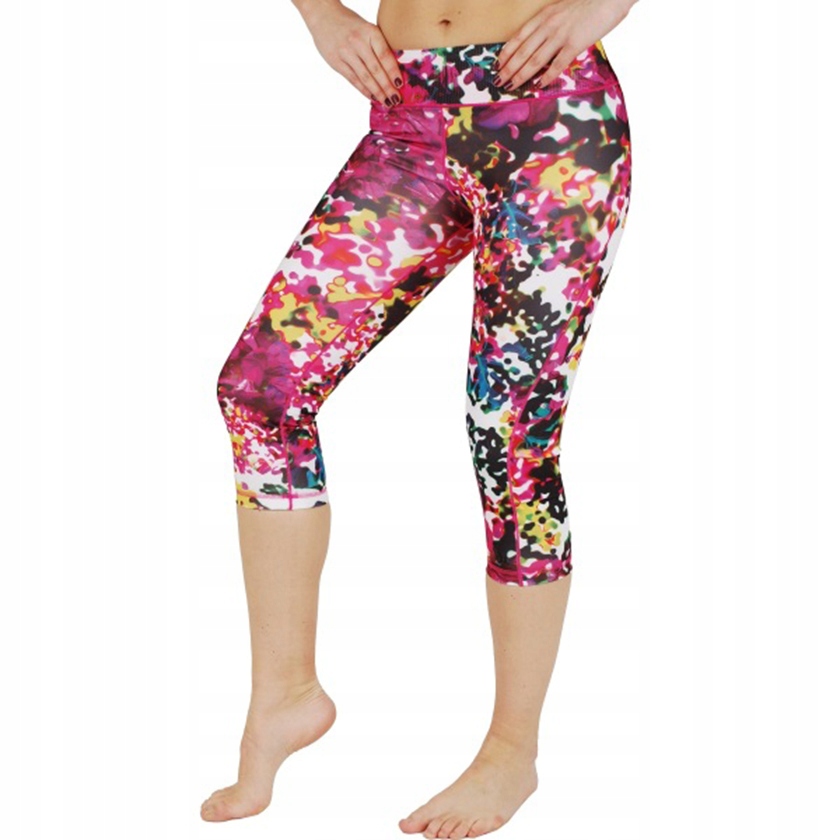 Legginsy Adidas Wo 3/4 FLOWERQ2 r. Xs