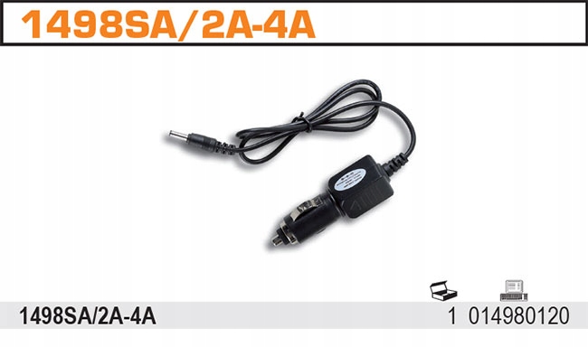 АВТОМОБИЛЬНЫЙ АДАПТЕР ПИТАНИЯ ДЛЯ 1498/2A / 4A BETA 1498SA / 2A-4A