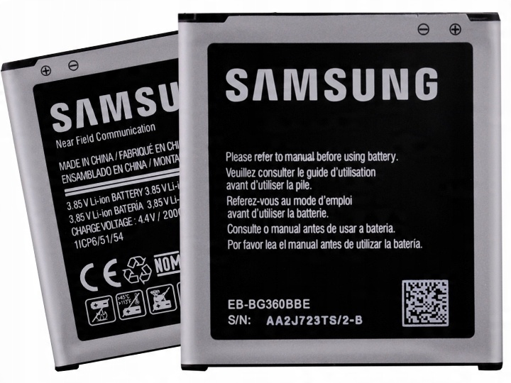 

Oryginalna Bateria Samsung EB-BG360CBE G361 G360