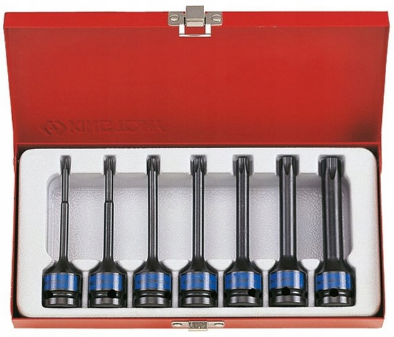 

Nasadki Udarowe Długie 1/2 Torx T25-T60 King Tony
