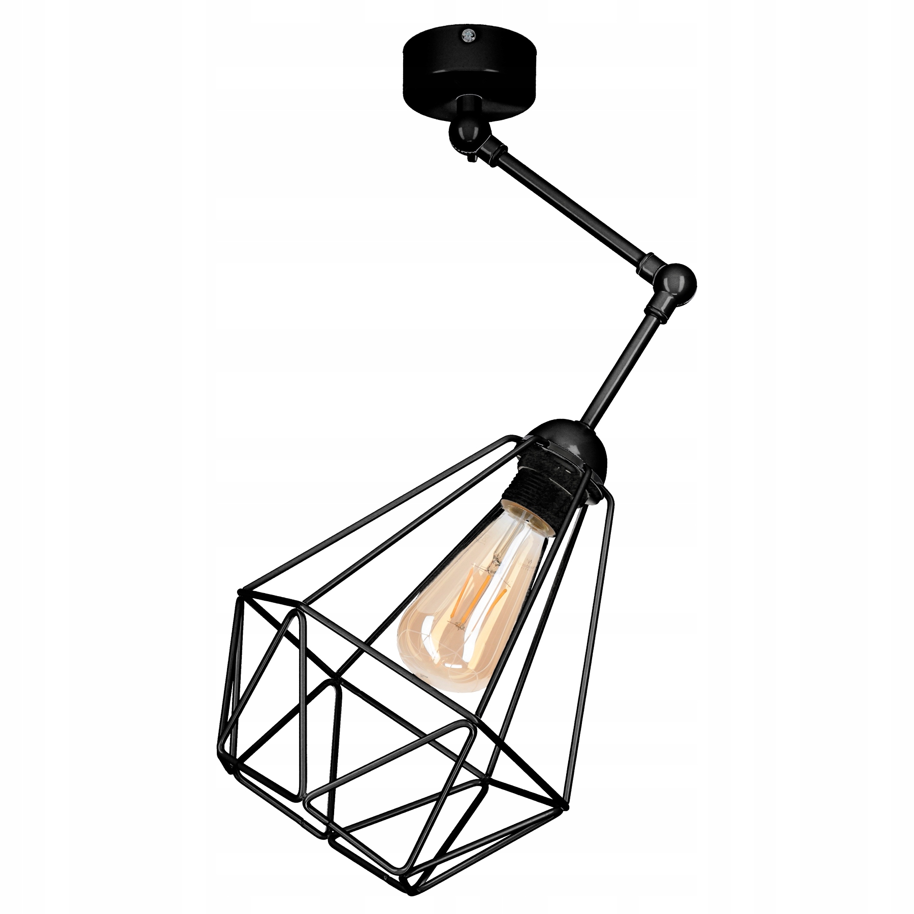 Stropní svítidlo na kloubech, stropní lustr, nástěnné svítidlo Diamond, vintage loft