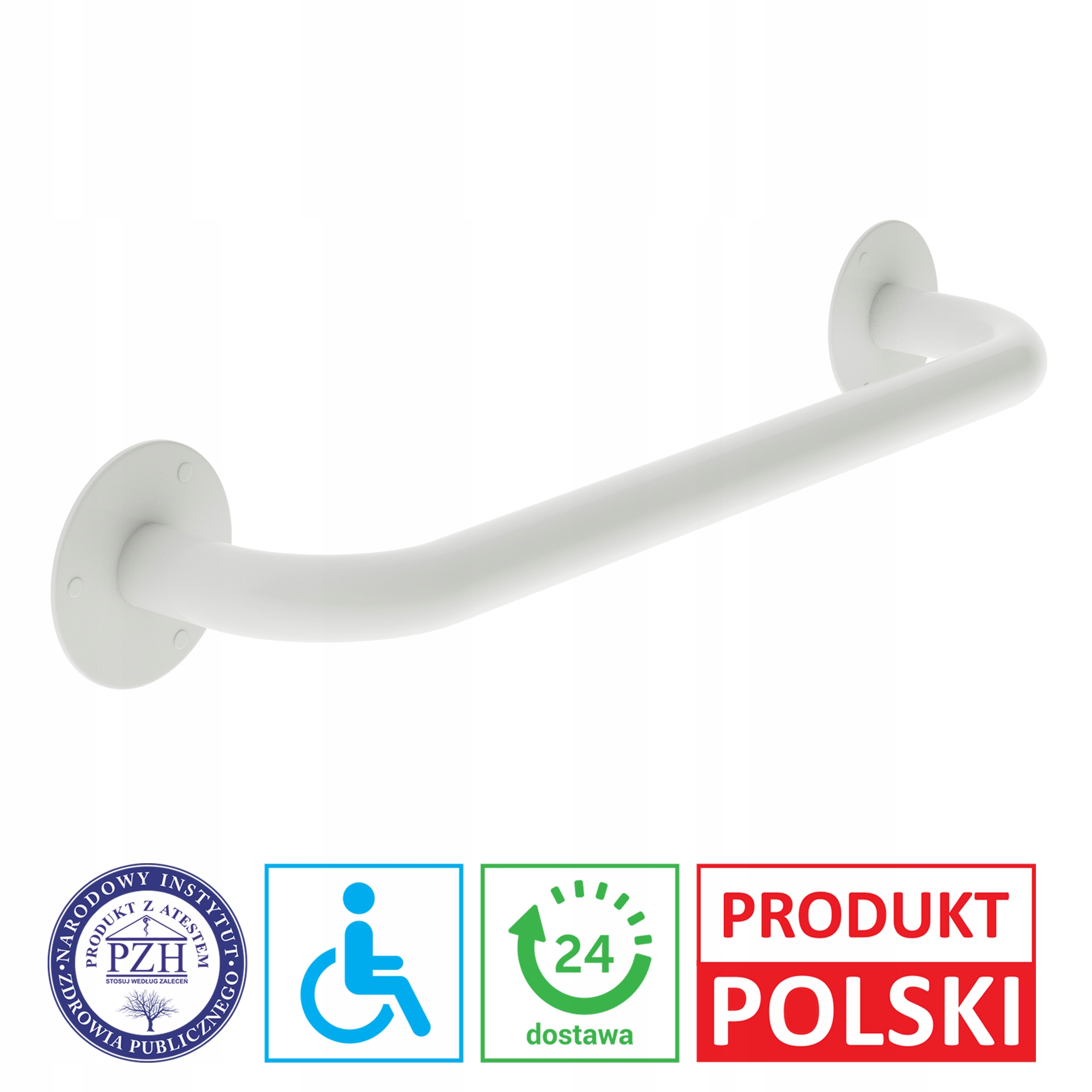 

Poręcz uchwyt łazienkowy wanna brodzik 30 cm