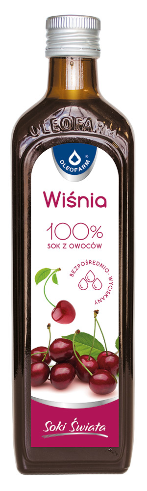 Sok z wiśni Oleofarm 490 ml