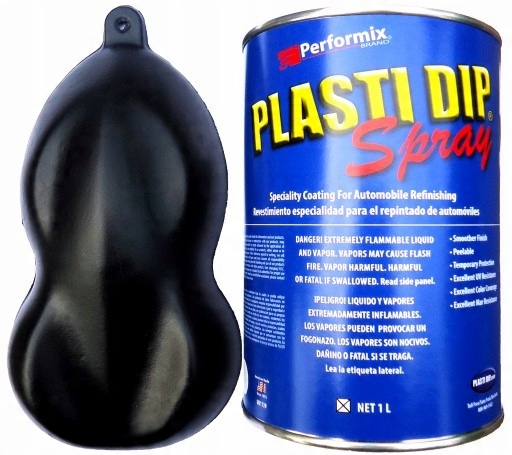 

Plasti Dip/Plastidip gotowy do malowania 1L Czarny