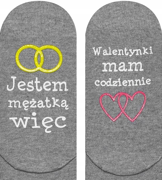 

Skarpety Pl Soxo Śmieszne Jestem Mężatką 35-40