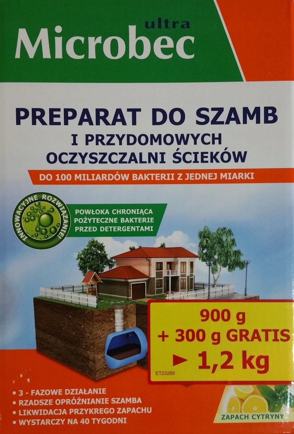 

Microbec Przydomowych Oczyszczalni Ścieków szamba