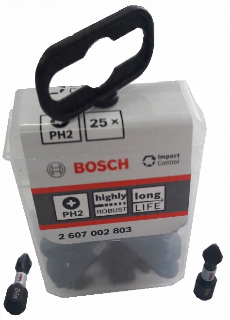 

Bosch Bit Końcówka PH2 Impact Udar 25 Szt. Paczka