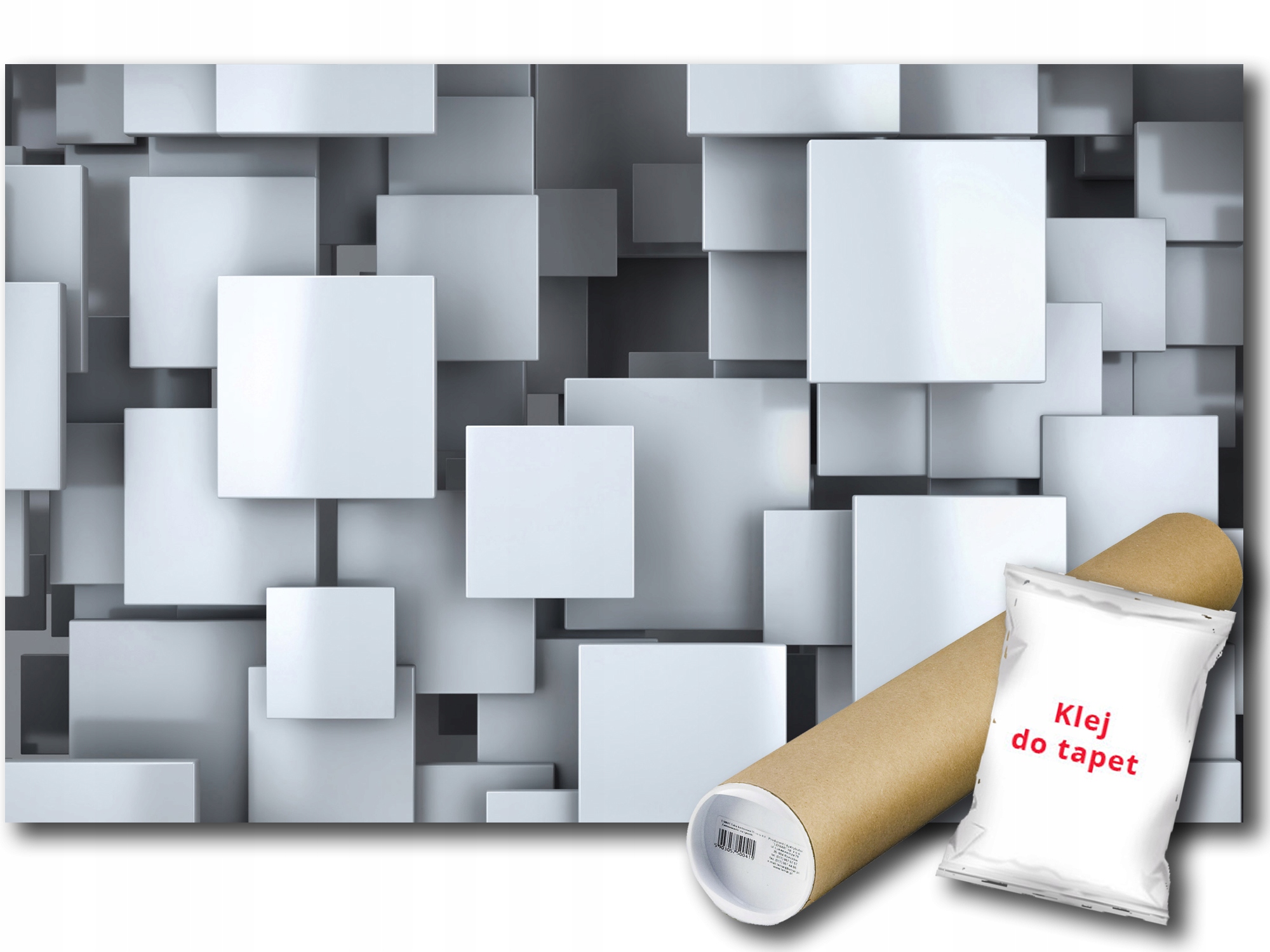 Fototapeta Štvorec Vzor 3D 10B F2XL 312x219 F2810