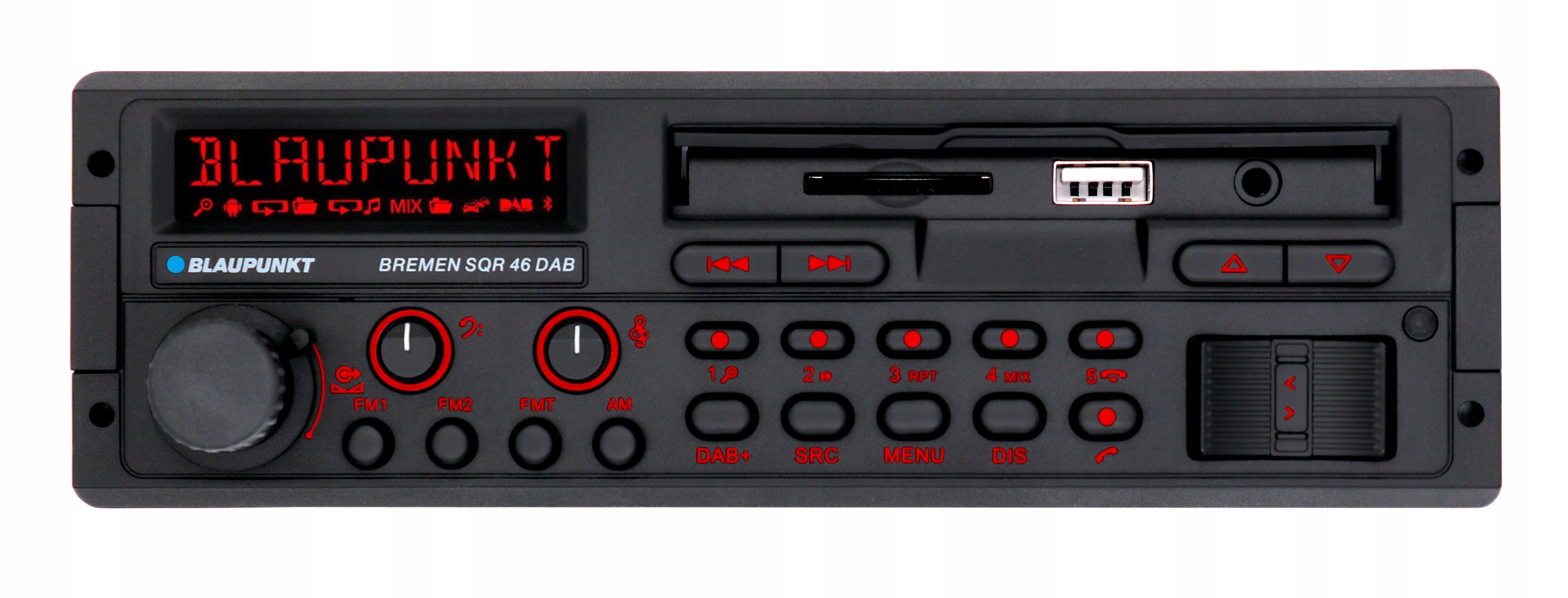 Blaupunkt Sqr 46 Dab Autorádio Am/fm a Dab+ 200W