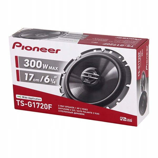 PIONEER TS-G1720F głośniki 2-WAY 17CM MOC 300W Producent części Pioneer