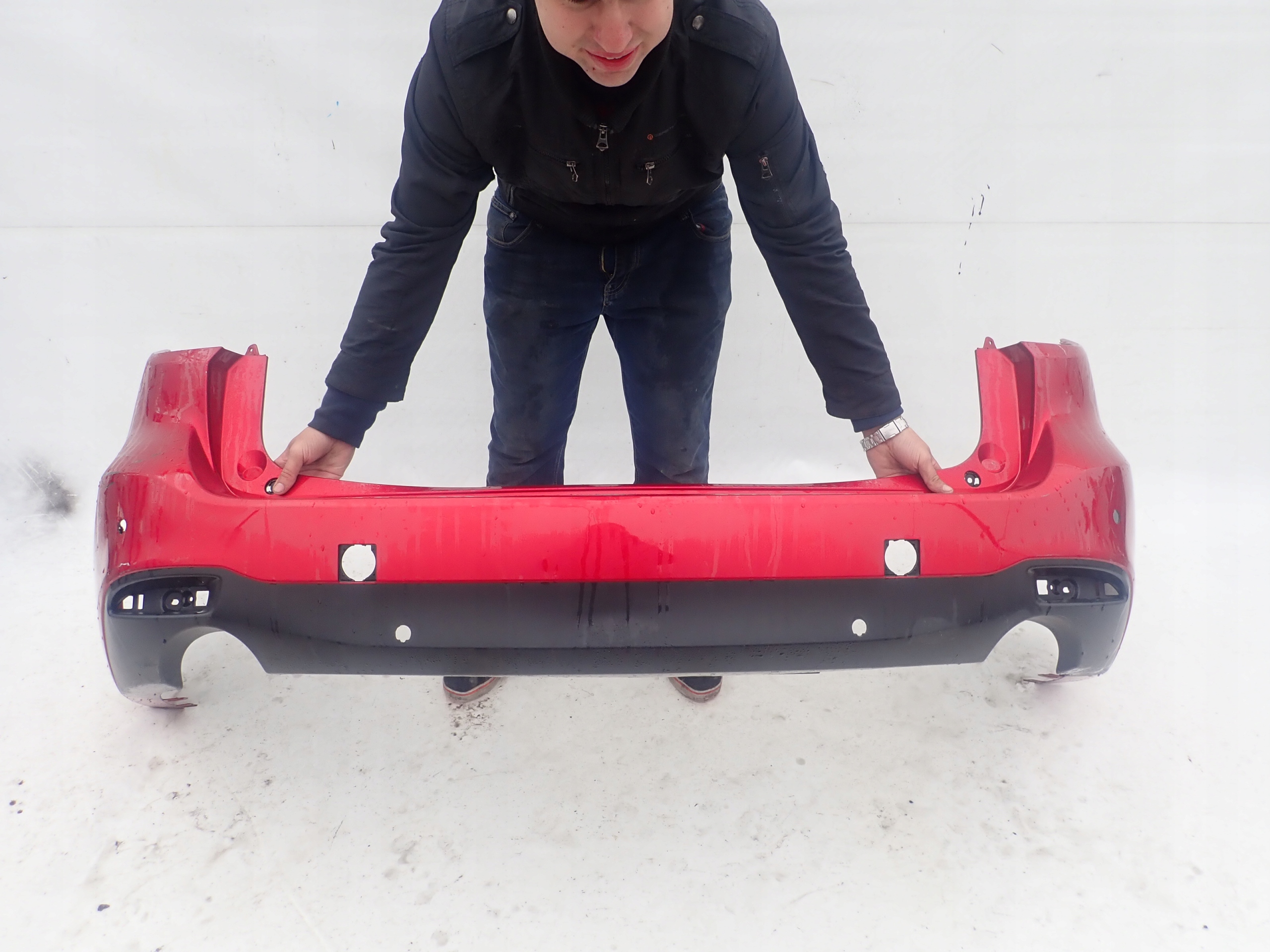 MAZDA 6 III GJ KOMBI 12-> bumper rear part rear PDC