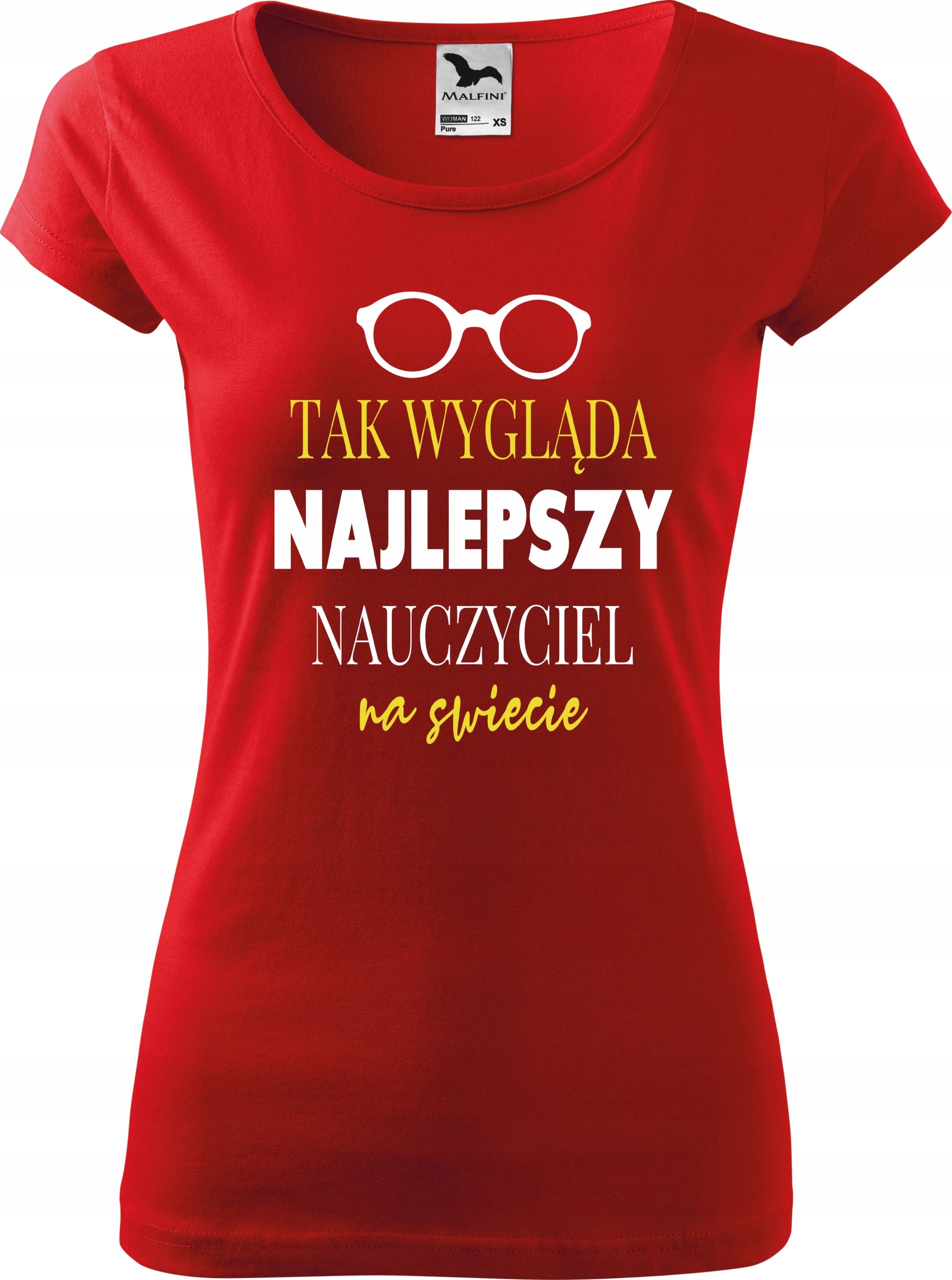 

Koszulka damska dla Nauczyciela prezent czrw Xs 3