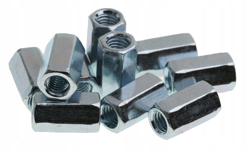 

Nakrętka Przedłużana Złączna Ocynk M8x24 mm 10 szt