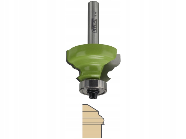 LUNA FREZ PROFILOWY 38x8x21x59mm Z ŁOŻYSKIEM 210620100