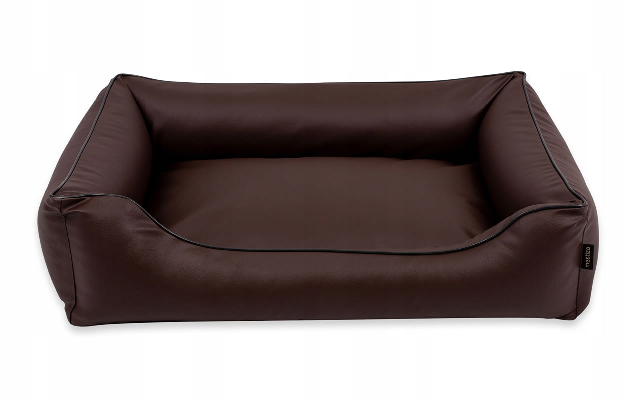 

Wygodne legowisko z ekoskóry dla psa 65x50 cm brb