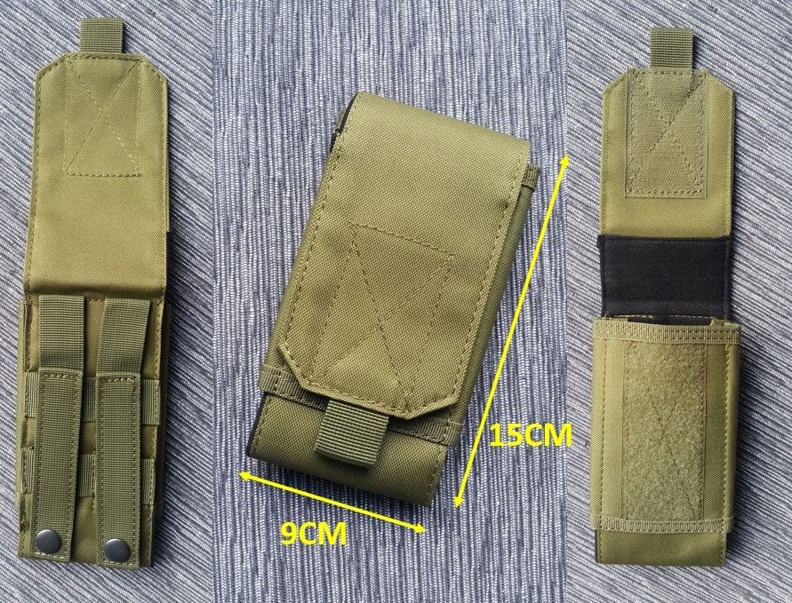 ETUI FUTERAŁ POKROWIEC WOJSKOWY UCHWYT ZIELONY Liczba kieszeni 1