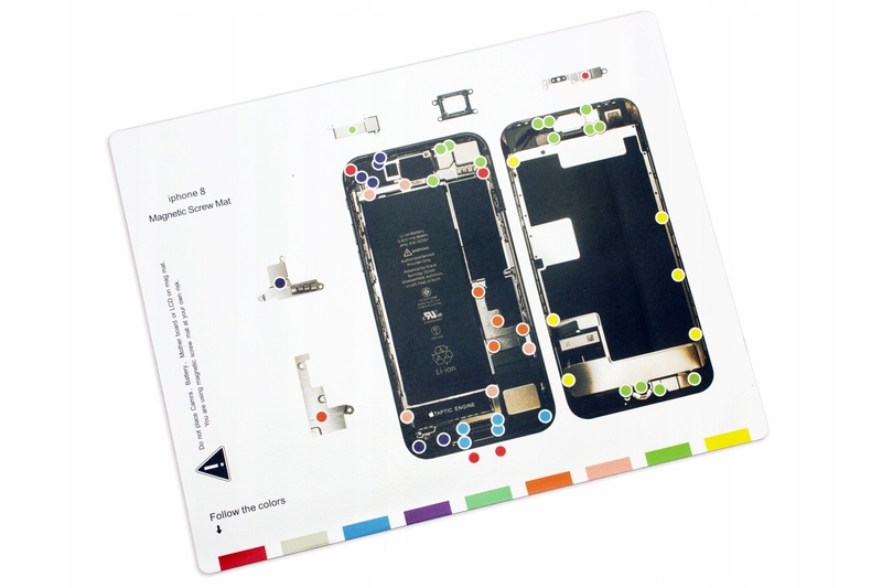 

Mata Magnetyczna Serwisowa Na Śrubki iPHONE 8