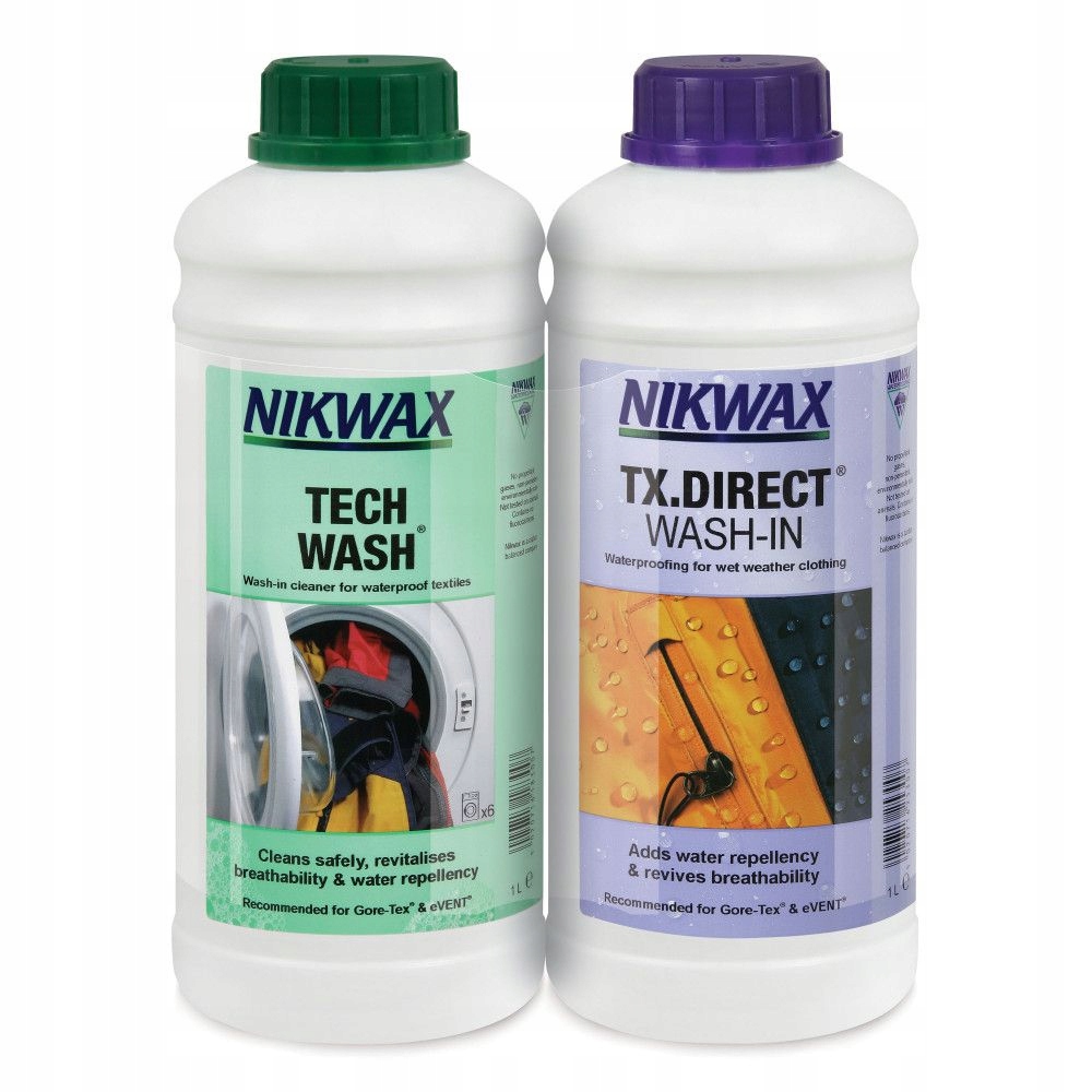 

Nikwax Tech Wash 1L Tx. Direct Wash-In 1L