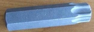 Bit T80 x 75 mm bity Torx stal S2 końcówka