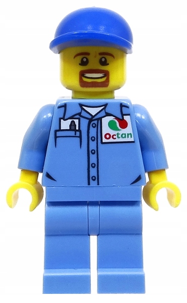 

Lego City Figurka Pracownik Stacji Octan