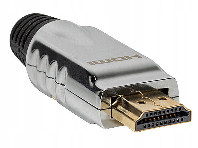 Wtyk HDMI A 19P do lutowania metalowy 4K LogiLink Kod producenta CHP001