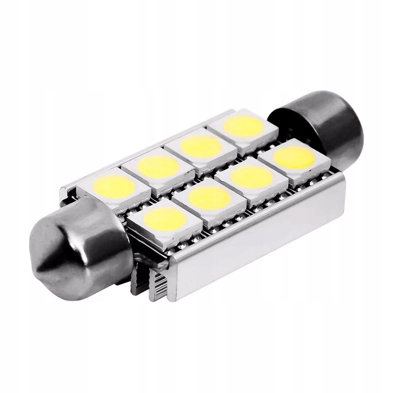 ŻARÓWKA LED 8 SMD 5050 C5W C10W CANBUS 41mm 42mm