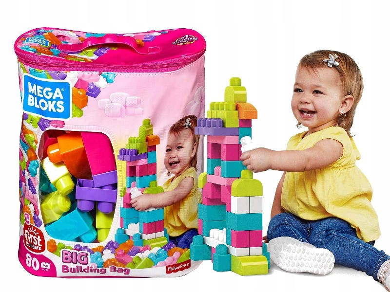 

Bloks Klocki 80 Klocków Duża Torba DCH62
