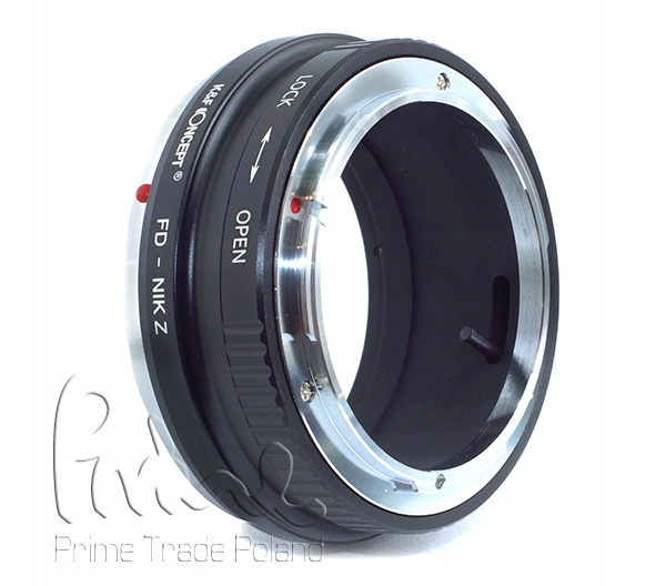 Adapter Canon FD - Nikon-Z FL przejściówka Z6 Z7 Z8 Z9 Z5 Z30 Z50 Concept Przeznaczenie Nikon