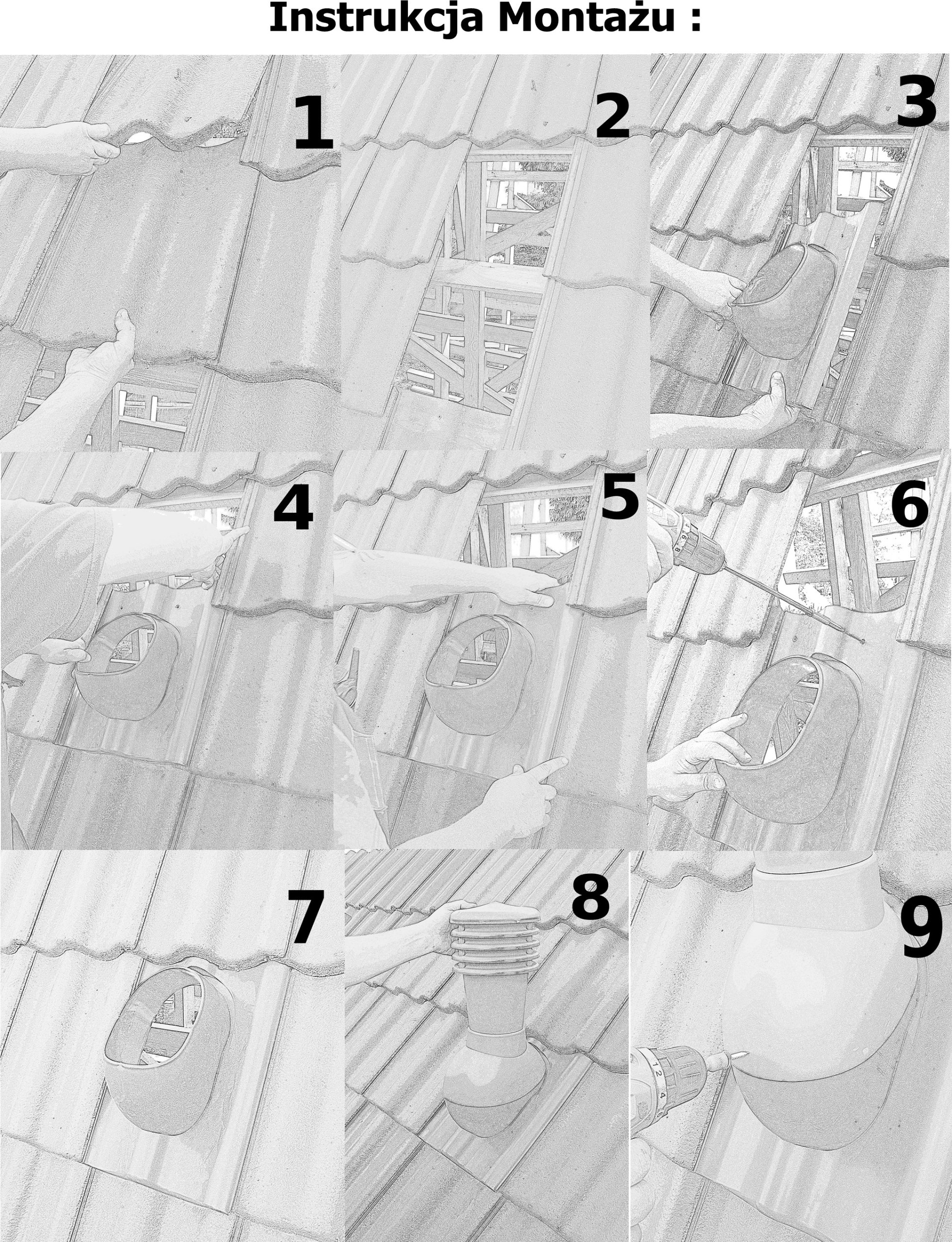 KOMINEK WENTYLACYJNY 150 OCIEPLONY BRAAS ROMAŃSKA Kod producenta KDBO2-0