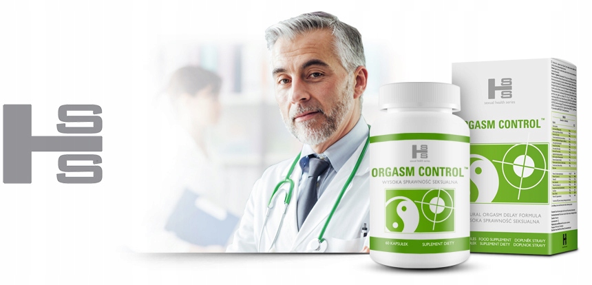 ORGASM CONTROL DŁUŻSZY SEX OPÓŹNIA ORGAZM TABLETKI NA PRZEDWCZESNY WYTRYSK Postać kapsułki