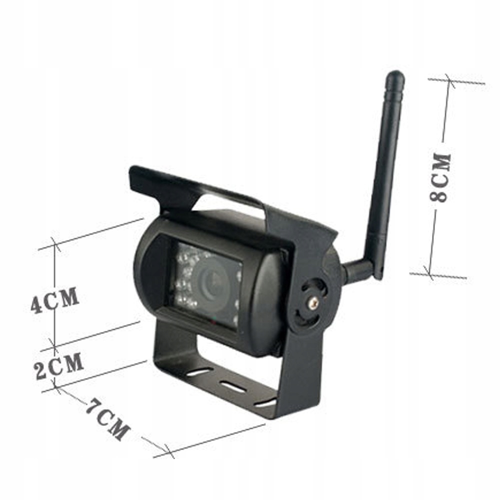 MONITOR 7 BUS TIR 2x KAMERA COFANIA WIFI 12 24V Model MON7DUALCAMWIFI