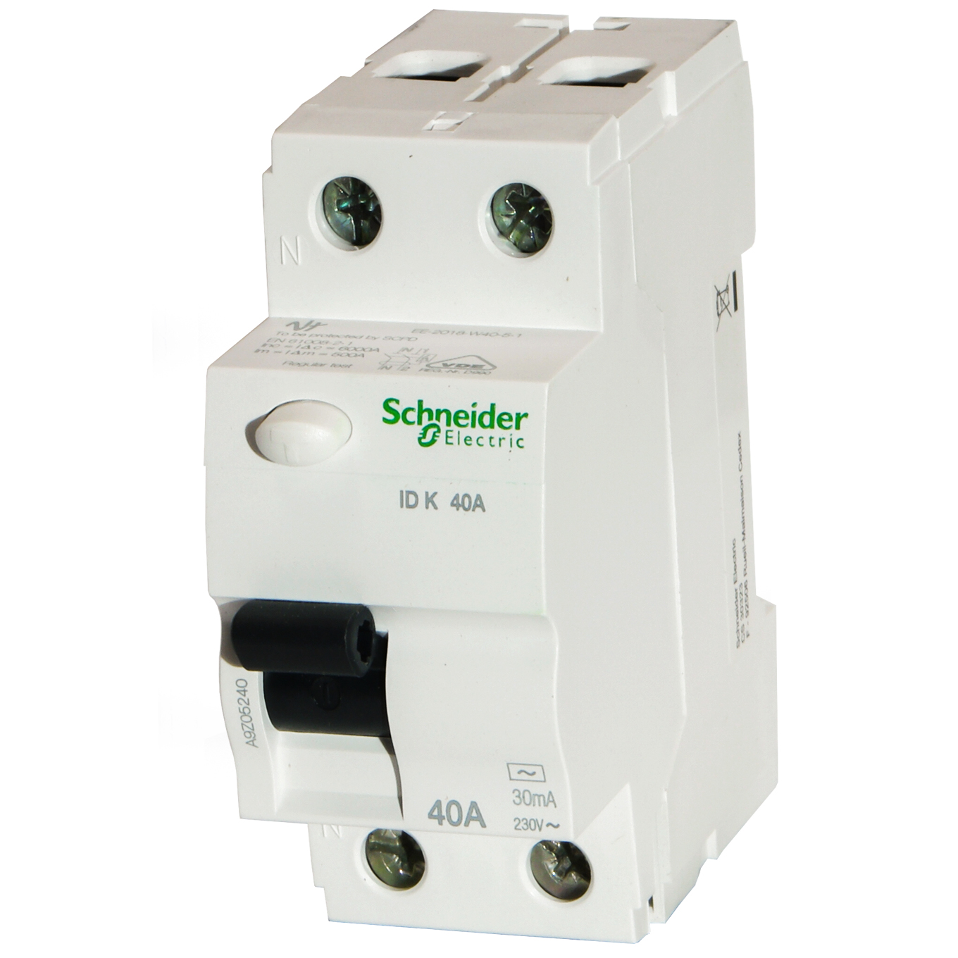 Proudový chránič Schneider Electric 0 V IP20 40 A