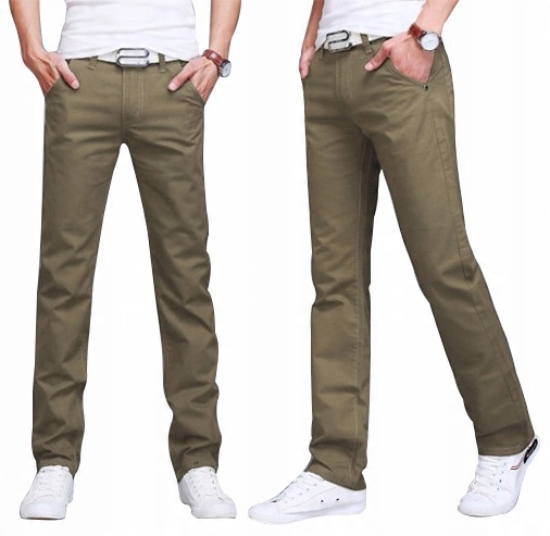 

Duże Spodnie Męskie Bawełniane 668 r 118 cm khaki