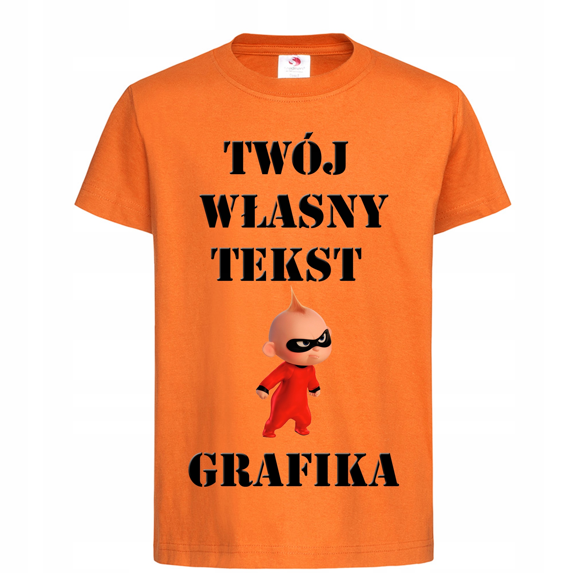 

Koszulka Dziecięca Orange Własny Nadruk 158-164 CM