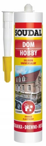 

Silikon uniwersalny Soudal bezbarwny