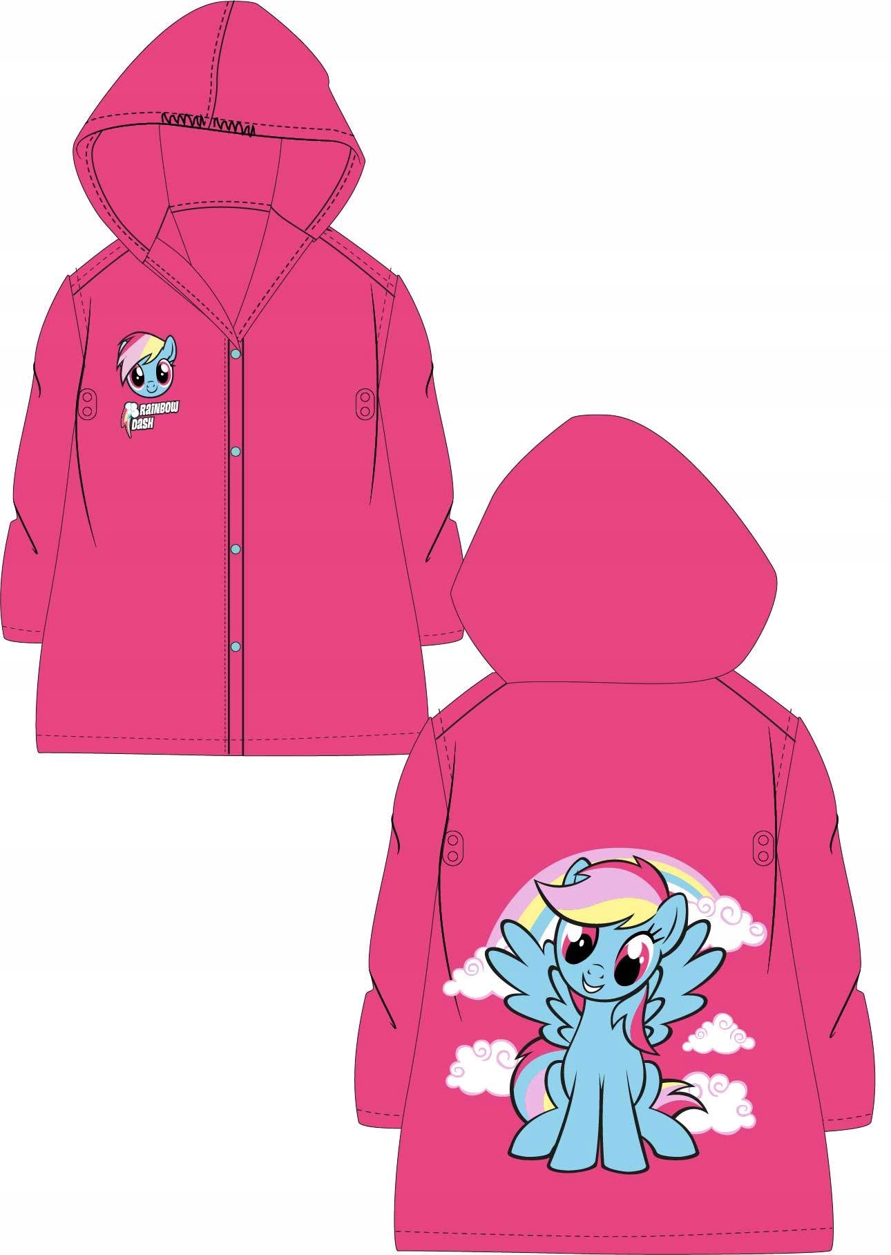 

Płaszcz przeciwdeszczowy My Little Pony 122/128
