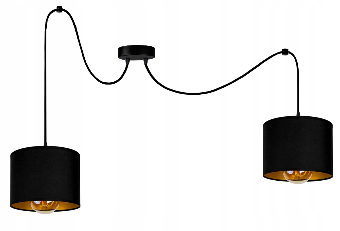 

Lampa Wisząca Sufitowa Żyrandol Loft Abażur Pająk