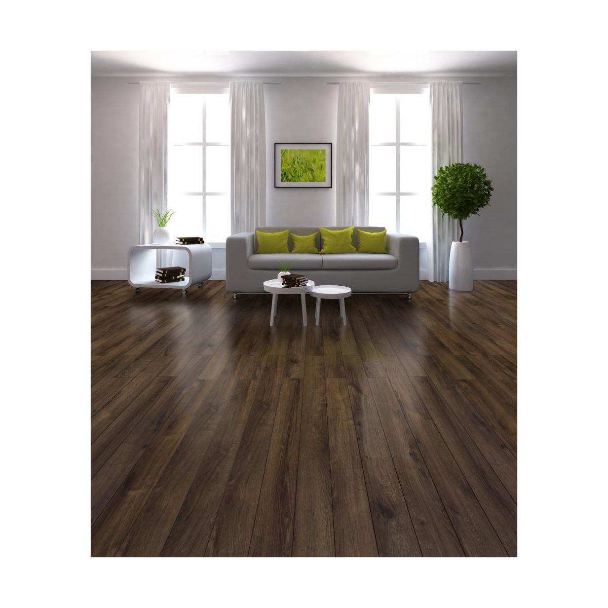 Panele Podłogowe 447 DĄB PALONY MEDIUM 12mm AC6. EAN (GTIN) 3512485640703