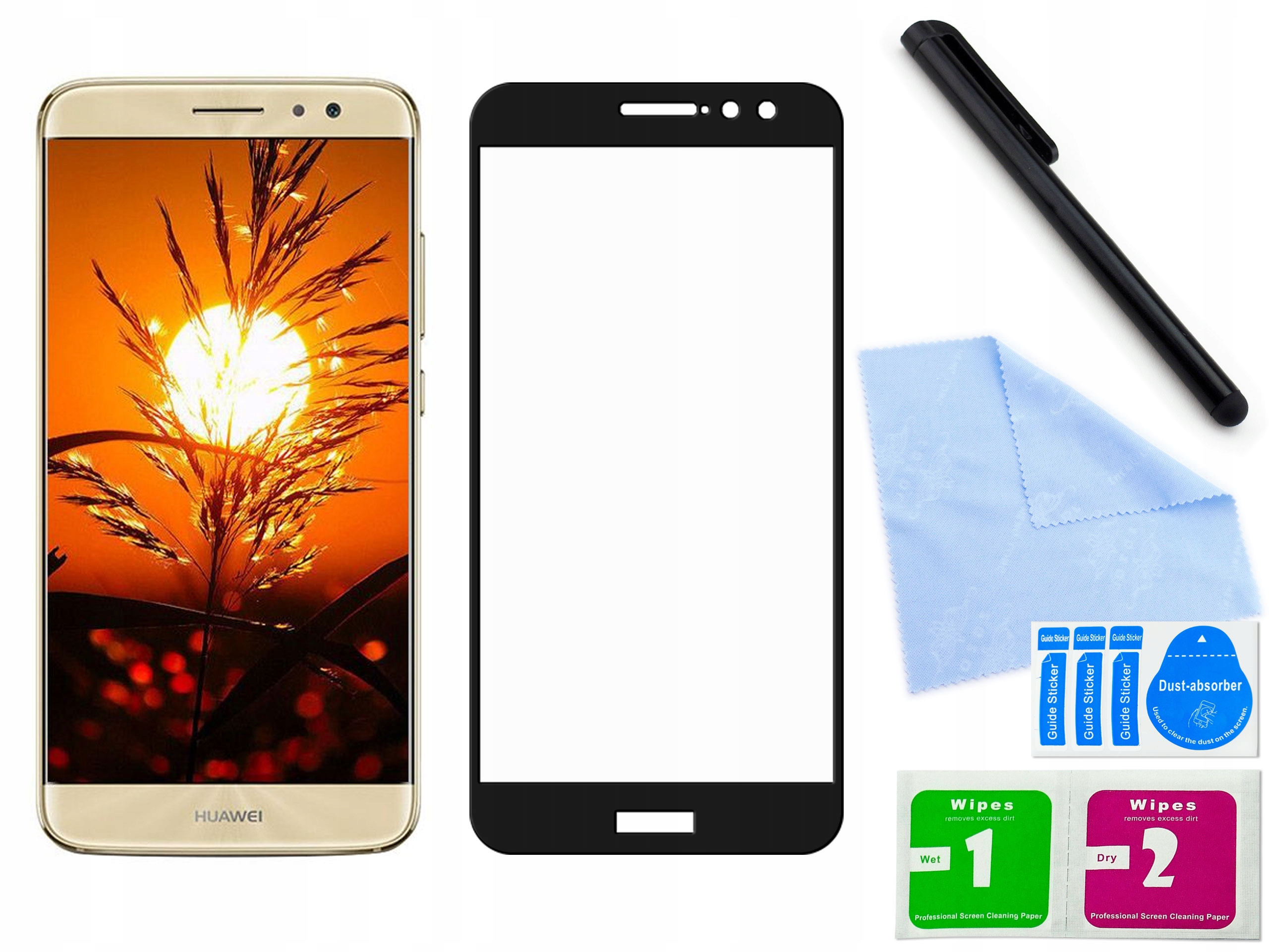 

Szkło 3D do Huawei Maimang 5 MLA-AL10, Mila Czarne