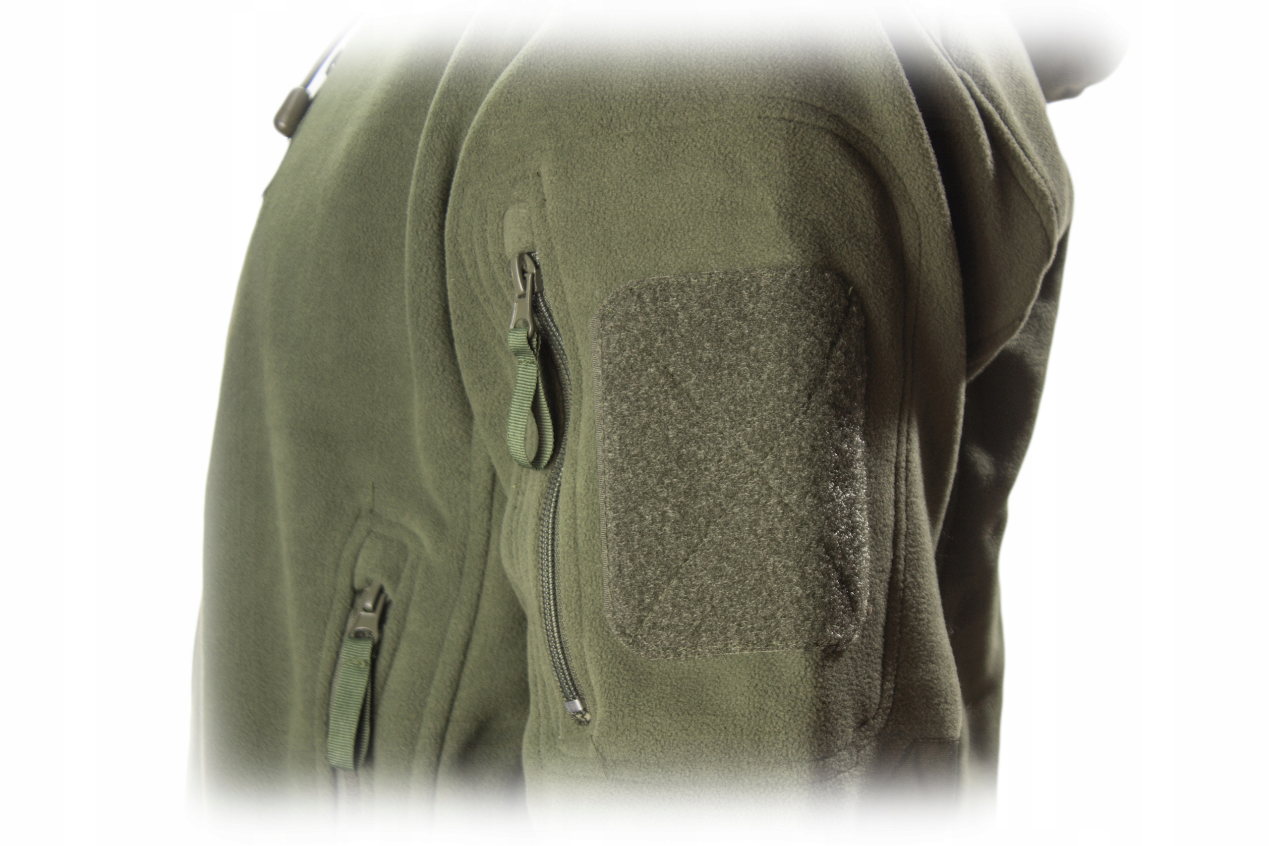 Polar WOJSKOWY Taktyczny Kapturem Husky KHAKI 4XL Rodzaj rozpinane z kapturem