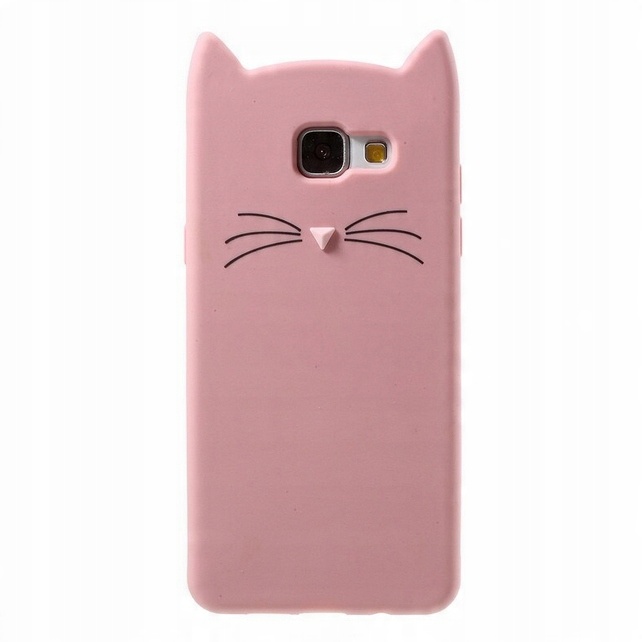 

Etui do Samsung A10 Kot 3D Uszy Wąsy