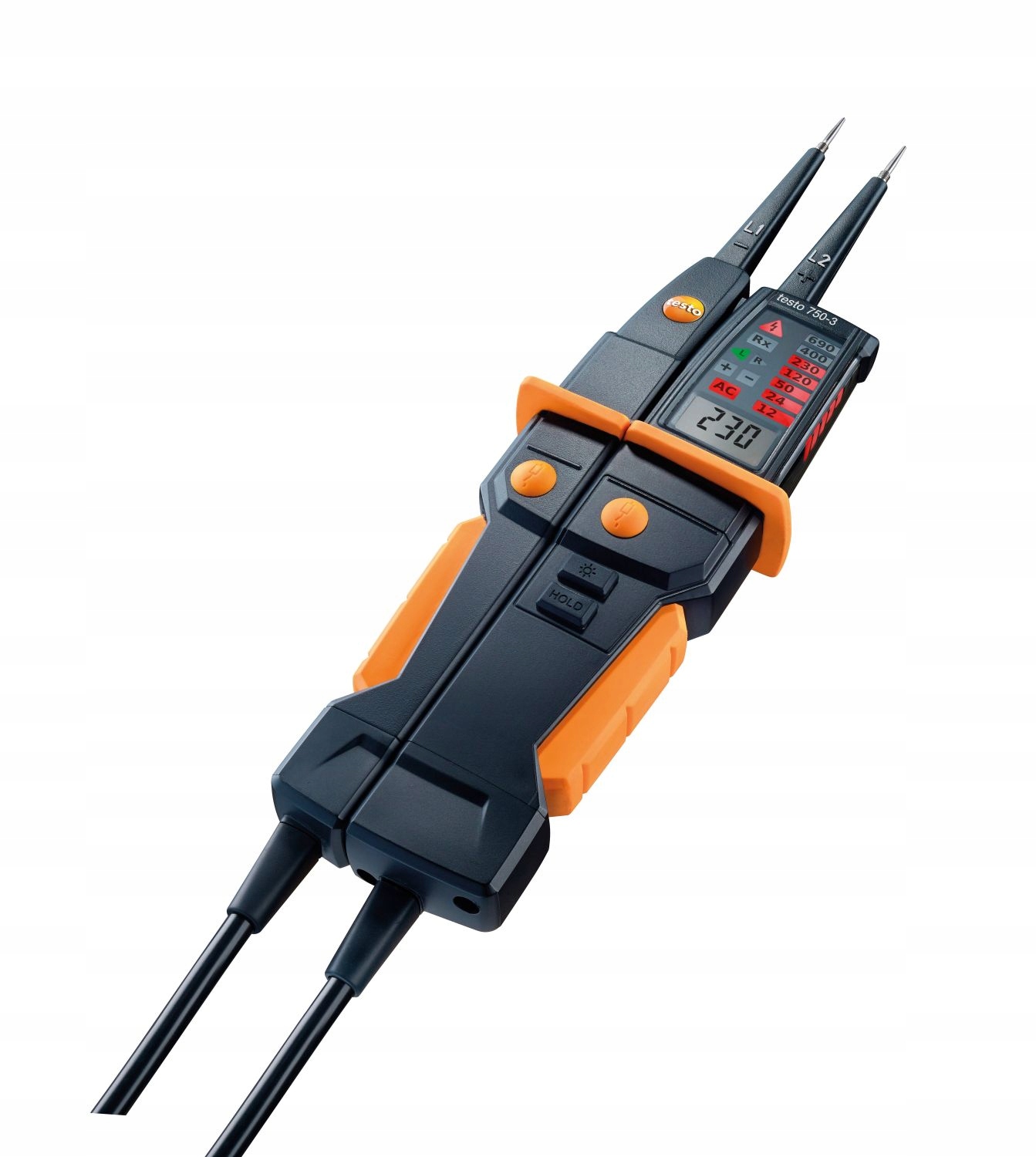 Testo 750-3 Tester napięcia z wyświetlaczem LCD, 24 msc Marka Testo