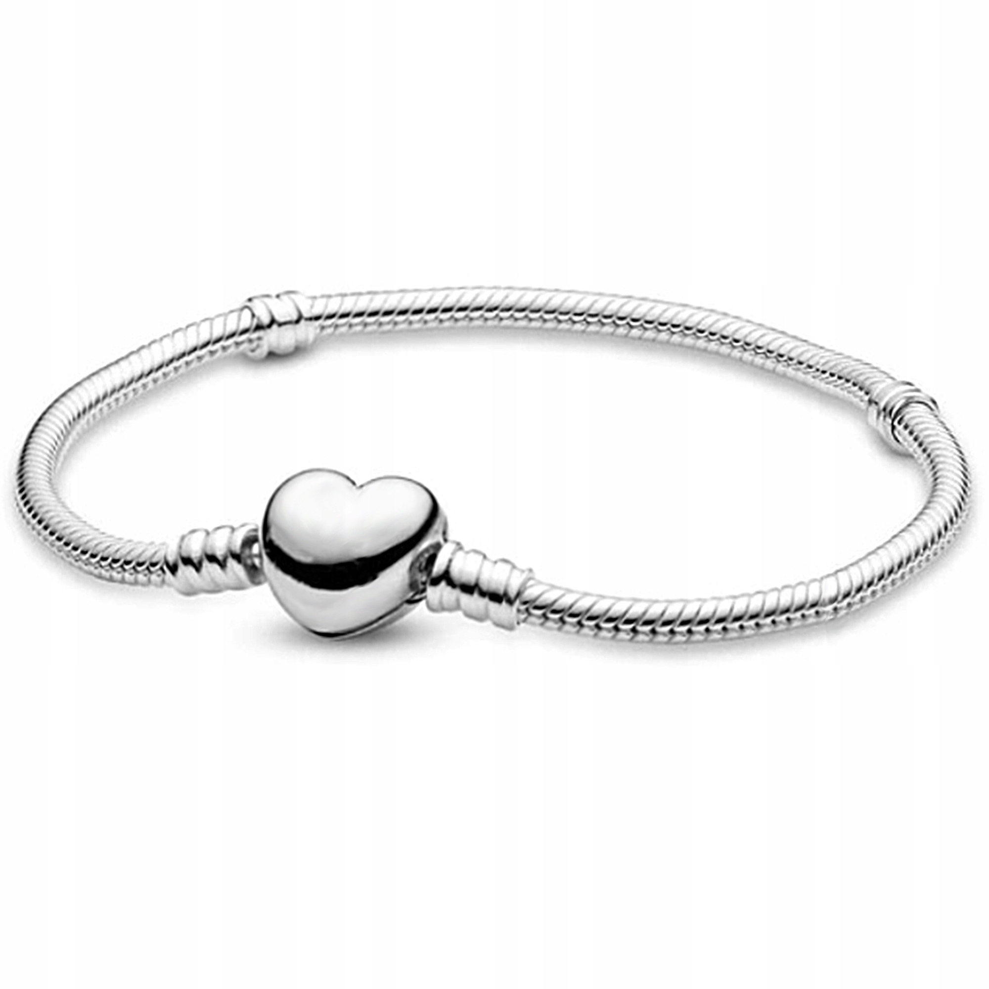 Modulární Náramek Základna Pro Korálky Srdce Beads