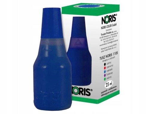 Tusz do pieczatek stempli noris 110s niebieski